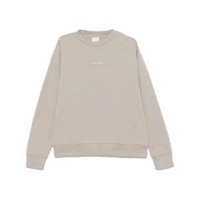 Calvin Klein Sweatshirts In Brown