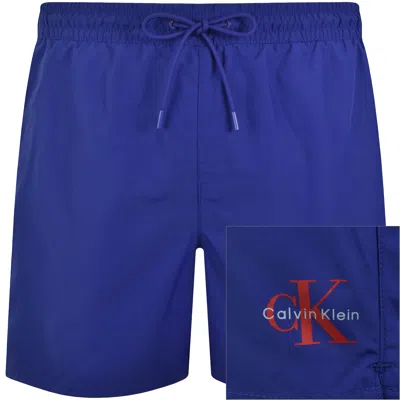Calvin Klein Swim Shorts River Fog Blue