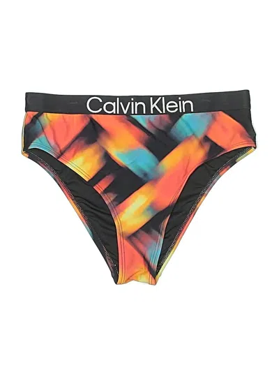 Pre-owned Calvin Klein Swimsuit Bottoms In Black
