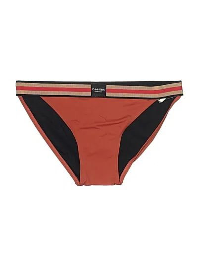 Calvin Klein Swimsuit Bottoms In Brown