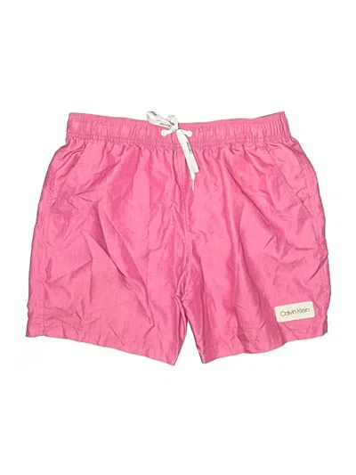 Pre-owned Calvin Klein Swimsuit Bottoms In Pink