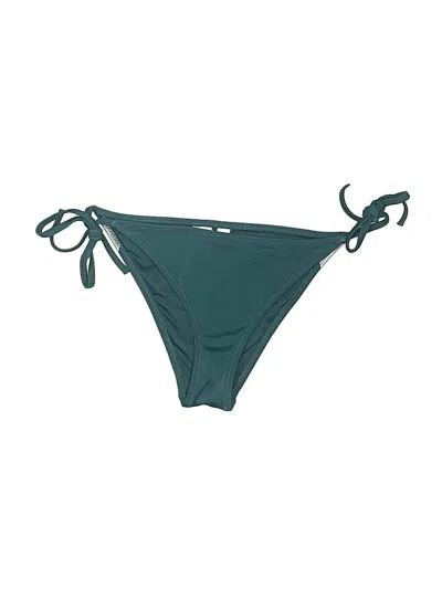 Pre-owned Calvin Klein Swimsuit Bottoms In Teal