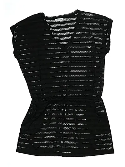 Pre-owned Calvin Klein Swimsuit Cover Up In Black