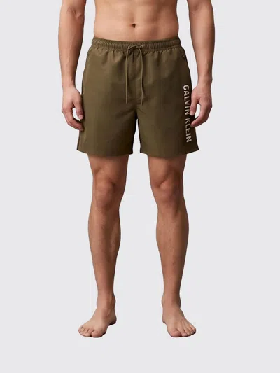 Calvin Klein Swimsuit Men In Brown