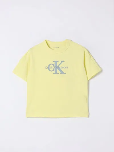 Calvin Klein T-shirt  Kids Color Yellow