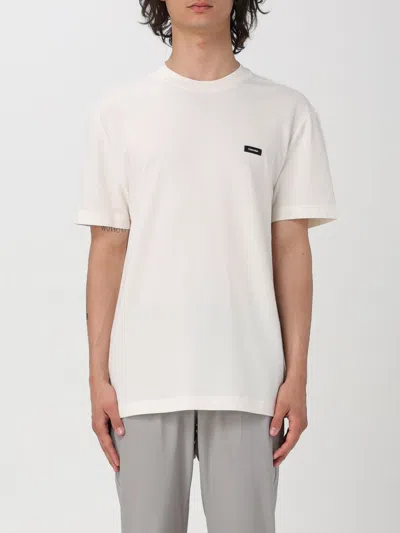 Calvin Klein T-shirt  Men Color White In Beige