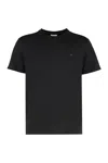 Calvin Klein T-shirt Crew Neck In Cotton In Black