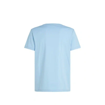 Calvin Klein T-shirt Logo En Coton In Blue