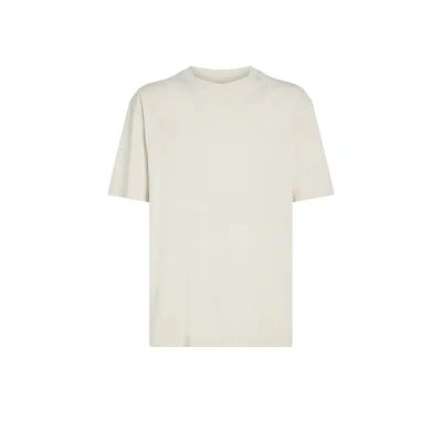 Calvin Klein T-shirt Cotton Linen T-shirt In Beige