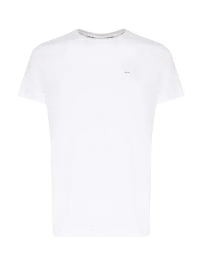 Calvin Klein T-shirt With Logo In White