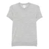 Calvin Klein Knitted T-shirt In Gray