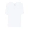 Calvin Klein Ribbed T-shirt In White