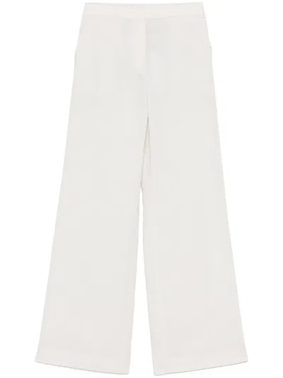 Calvin Klein Tailored Trousers In White