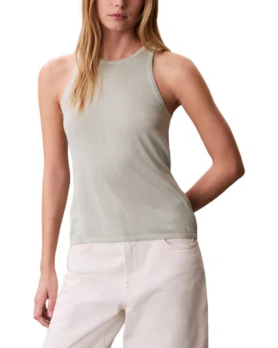 Calvin Klein Tank Top In 3q0-pale Meadow