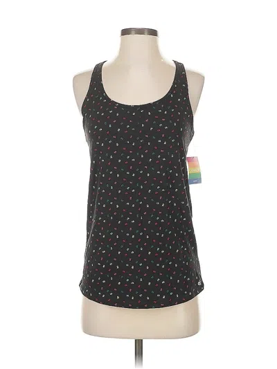 Calvin Klein Tank Top Black Halter Neckline Tops