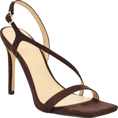 Calvin Klein Tansley Slingback Sandal In Brown