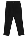 Calvin Klein Tapered Trousers In Black