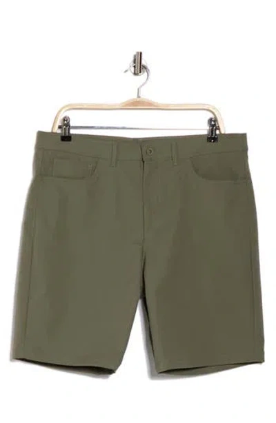 Calvin Klein Tech Classic Shorts In Green