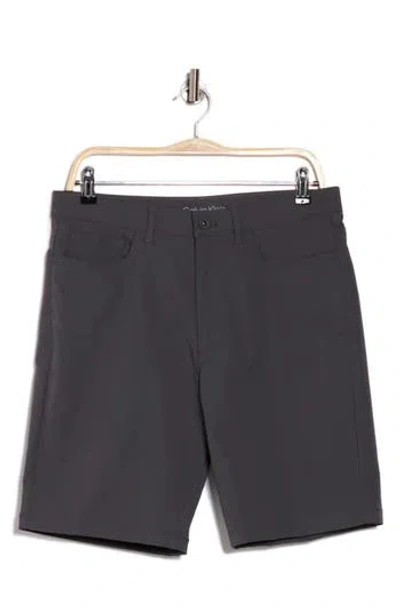 Calvin Klein Tech Classic Shorts In Black