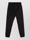 Calvin Klein Tech Cotton Stretch Tapered Pant In Black