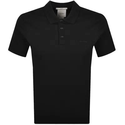 Calvin Klein Tech Interlock Polo Black