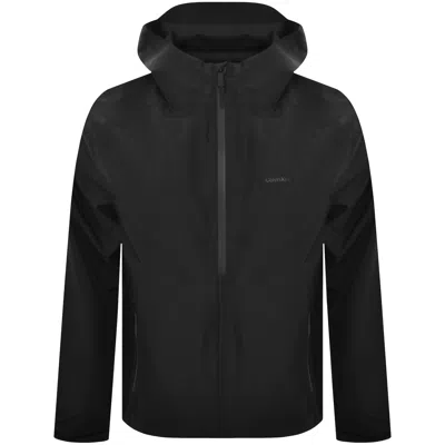 Calvin Klein Tech Shell Hooded Jacket Black