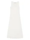 Calvin Klein Long Tech Texture Bias Ankle Dress