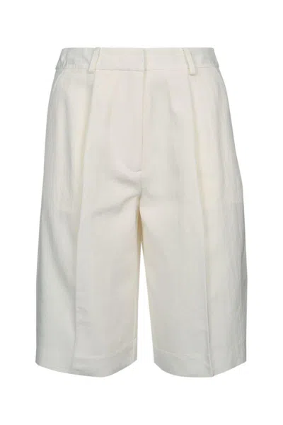 Calvin Klein Techno Fabric Bermuda-shorts In Tofu