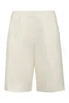 Calvin Klein Techno Fabric Bermuda-shorts In Green