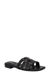 Calvin Klein Tessie Slide Sandal In Black