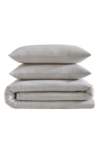 CALVIN KLEIN CALVIN KLEIN TEXTURAL RIB COMFORTER & SHAM SET