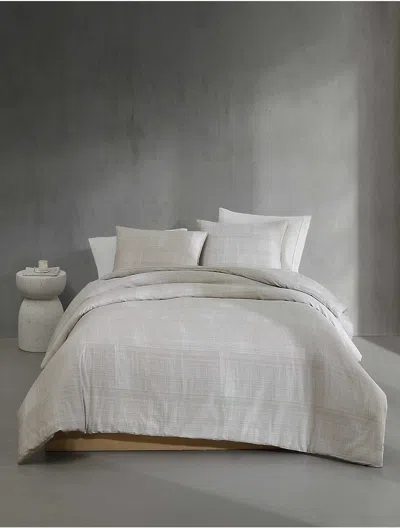 Calvin Klein Textural Rib Comforter Sham Set