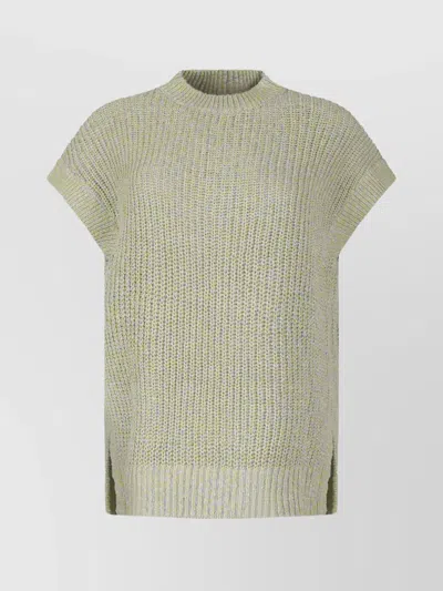 CALVIN KLEIN TEXTURED KNIT SWEATER TOP