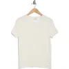 Calvin Klein Textured Short Sleeve Sweater In Cream