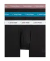 Calvin Klein Three Pairs Of Boxer Panties In Black