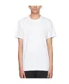 Calvin Klein Three T-shirts With Round Necks And Short Sleeves In White