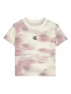Calvin Klein Tie Dye Short-sleeve T-shirt In Multi
