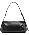 Calvin Klein Tina Small Shoulder Bag In Black,silver