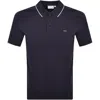 CALVIN KLEIN CALVIN KLEIN TIPPING POLO T SHIRT NAVY