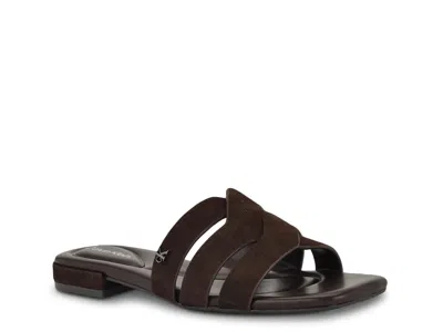 Calvin Klein Tisha Sandal In Brown