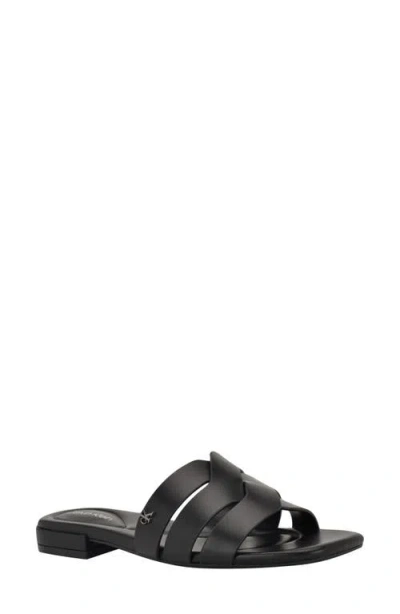 CALVIN KLEIN CALVIN KLEIN TISHA SLIDE SANDAL