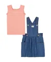 Calvin Klein Kids' Rib Tank & Skirtall Set