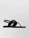 Calvin Klein Toe Open Flat Sole Slingback Sandals