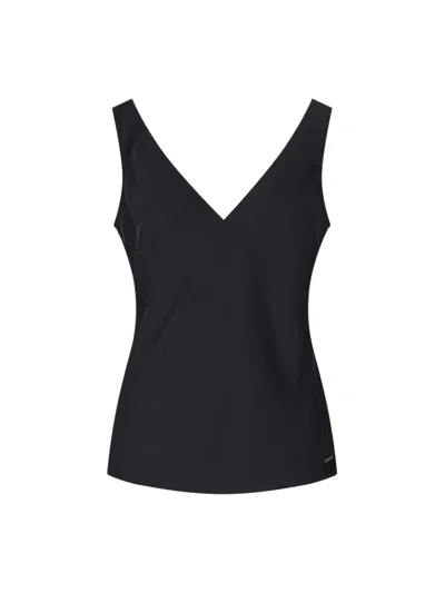 Calvin Klein V-neck Tank Top In Multi