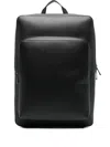 Calvin Klein Top-handle Zip-fastening Backpack In Black