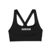 Calvin Klein Logo-print Sports Bra In Black