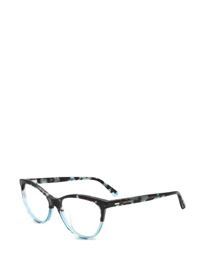Calvin Klein Ck21519 454 Blue Tortoise 53mm In Multi
