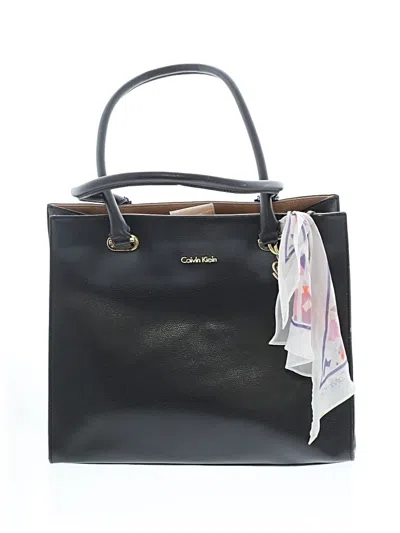 Pre-owned Calvin Klein Tote Bag In Black