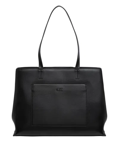 Calvin Klein Tote Bag In Black