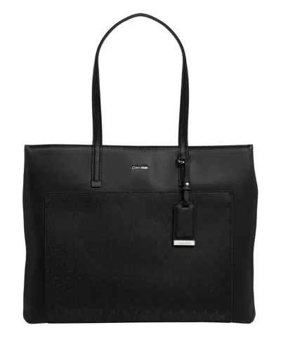 Calvin Klein Tote Bag In Black